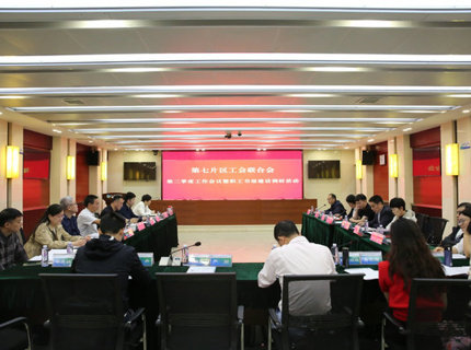 省直单位第七片区工会联合会二季度工作会议在南宫NG28公司召开